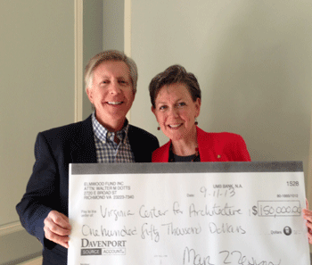 Virginia Center for Architecture Announces $250,000 Gift from The Elmwood Fund