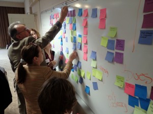 Planning Ideas are shared and grouped in categories for a discussion on priorities