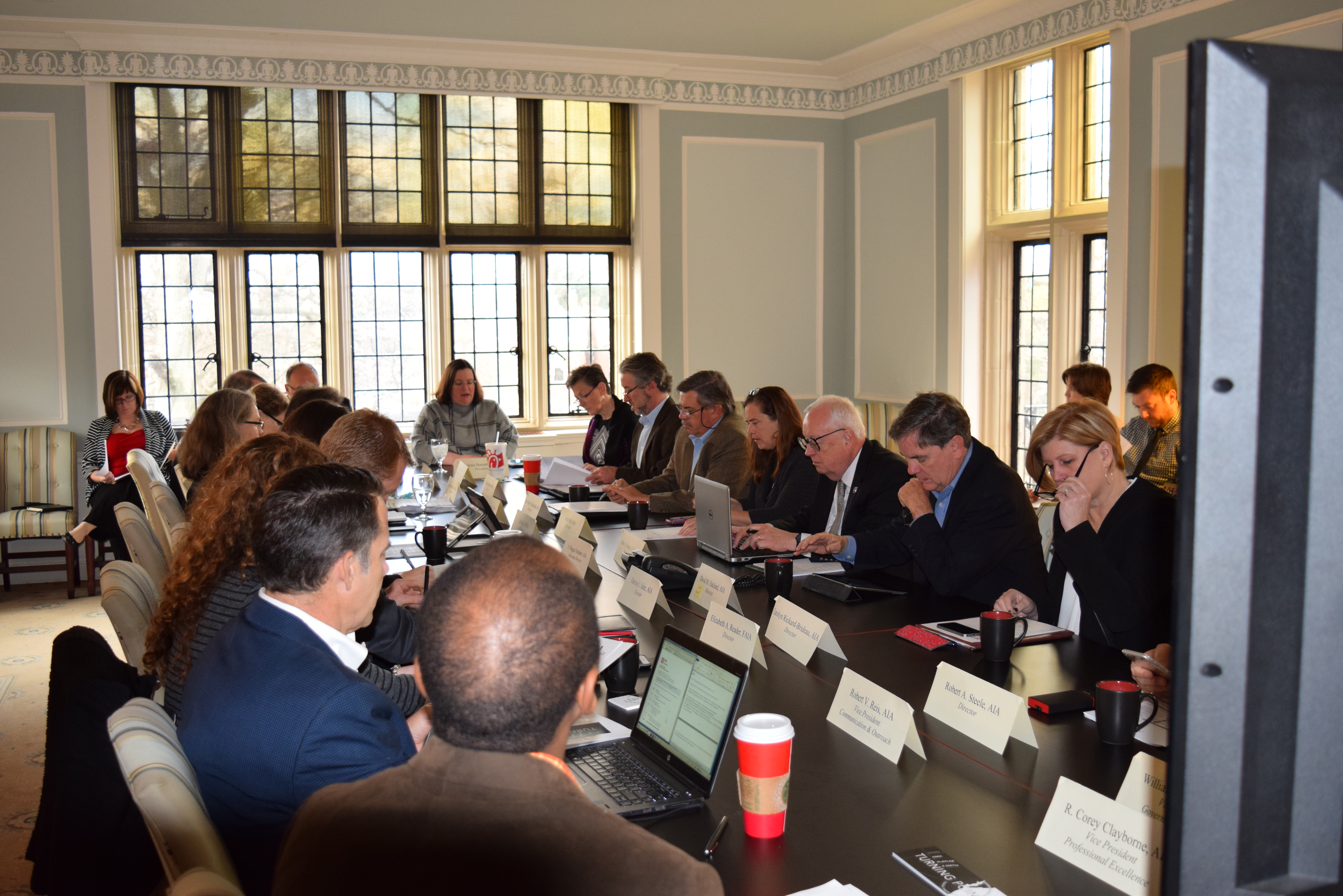 At The Last Board Meeting AIA Virginia