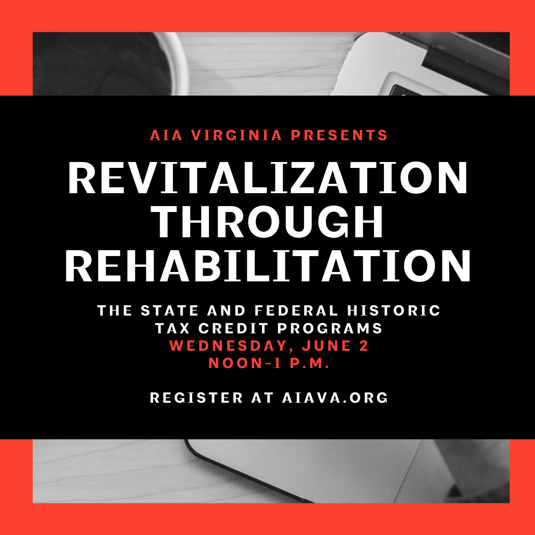 Rehabilitation Tax Credits Webinar graphic